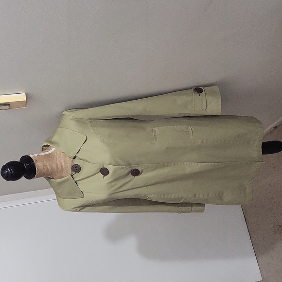 light weight Trench coat Olive green in size 6 By Novelti - Picture 12 of 17